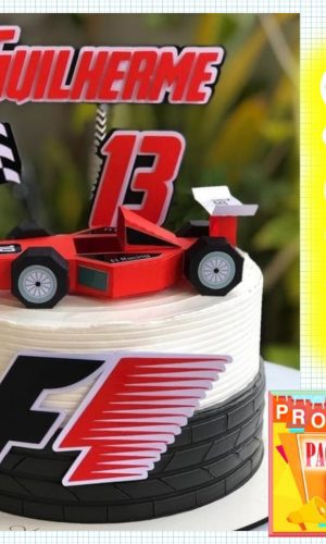 Arquivo de Corte Topo de Bolo formula 1