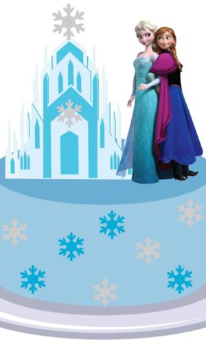 Arquivo de Corte Topo de Bolo Frozen #30#