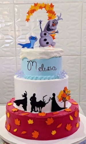 Arquivo de Corte Topo de Bolo Frozen