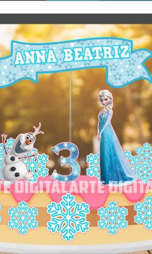 2 Arquivos - Studio - Topo de Bolo Frozen 2