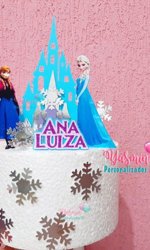 Arquivo de Corte Topo de Bolo Frozen