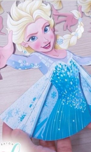 Arquivo de Corte Topo de Bolo Frozen