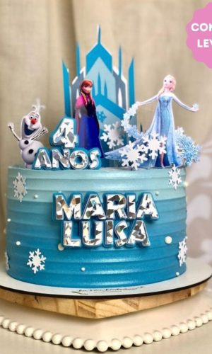 Arquivo de Corte Topo de Bolo Frozen Castelo em Camadas