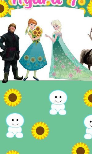 Arquivo De Corte Topo De Bolo Frozen