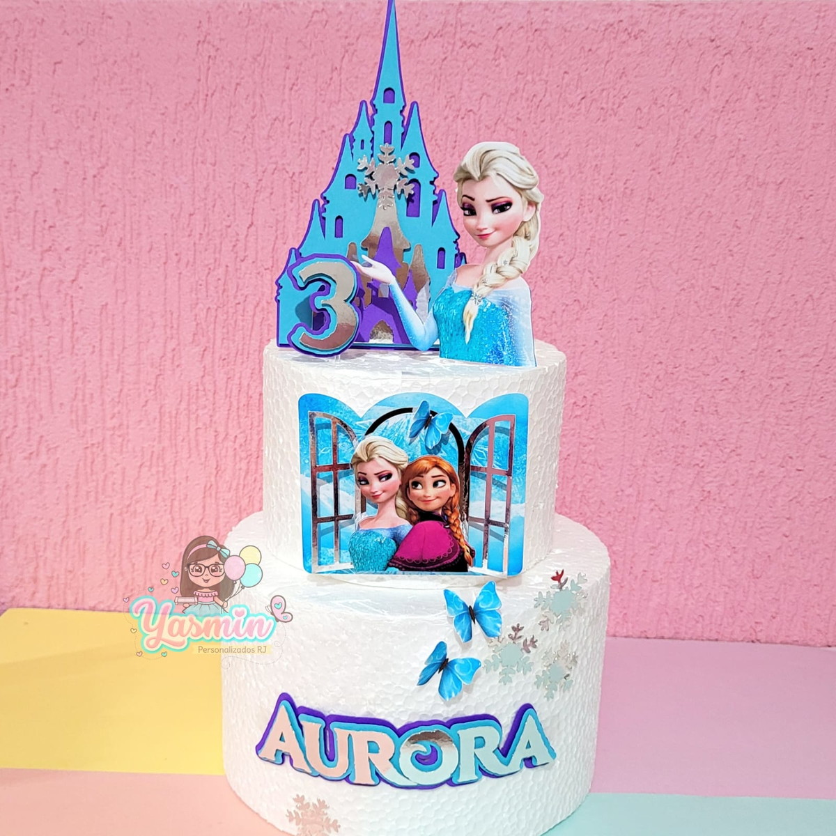 Arquivo de Corte Topo de Bolo Frozen