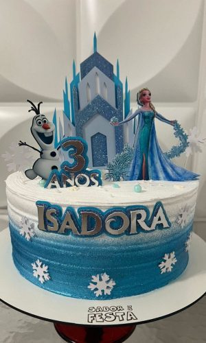 Arquivo de Corte Topo de Bolo Frozen Olaf