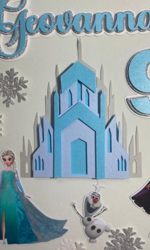 Arquivo de Corte Topo de Bolo Frozen