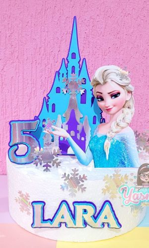 Arquivo de Corte Topo de Bolo Frozen