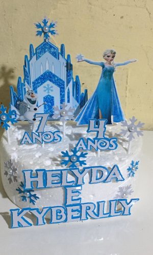 Arquivo de corte topo de bolo Frozen