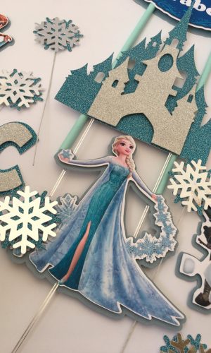 Arquivo de corte topo de bolo frozen