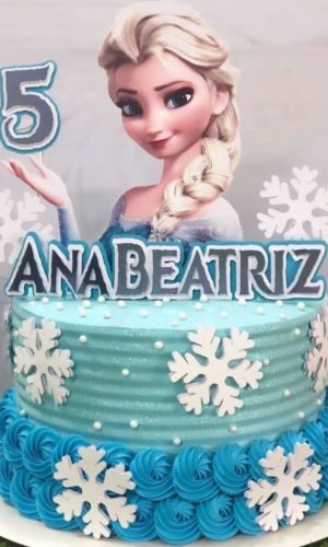 Arquivo de Corte Topo de Bolo Frozen
