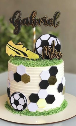 234 - Arquivo de Corte Topo de Bolo Futebol