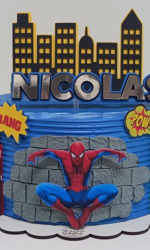Arquivo de Corte - Topo de Bolo Homem Aranha