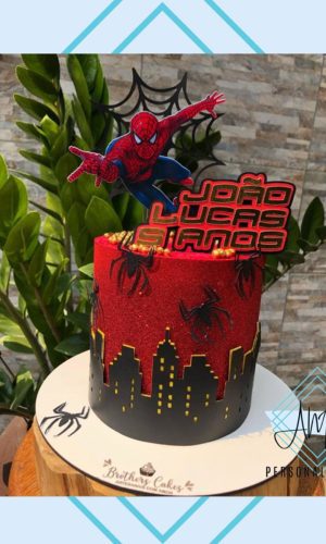 Arquivo de corte - Topo de Bolo Homem Aranha