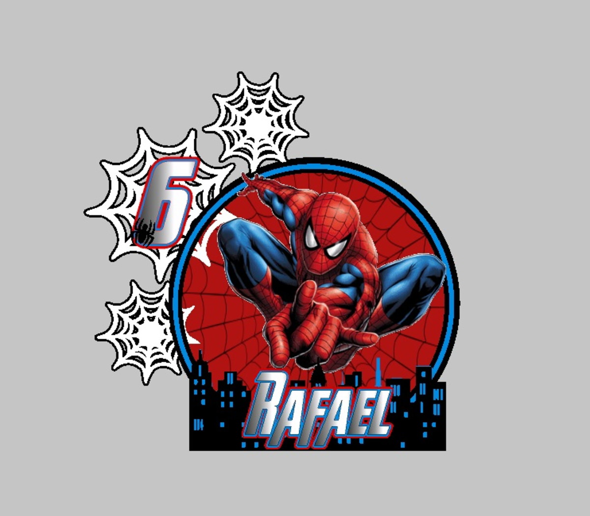 Arquivo de Corte Topo de Bolo Homem Aranha