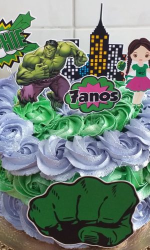 2 Arquivos - Studio - Topo de Bolo Hulk 3