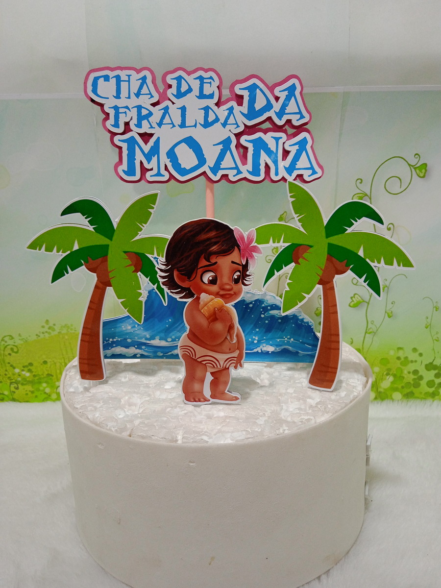 Arquivo De Corte Topo De Bolo Moana 07 (studio)
