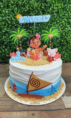 Arquivo de Corte - Topo de Bolo Moana