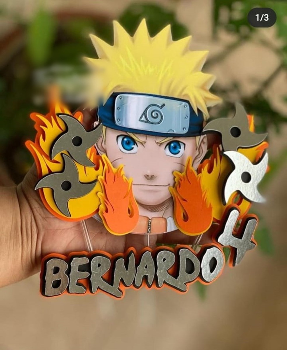 Arquivo de Corte - Topo de Bolo (Naruto) 3