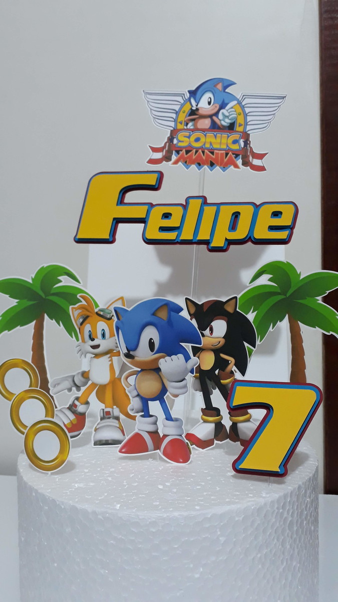 ARQUIVO DE CORTE TOPO DE BOLO SONIC
