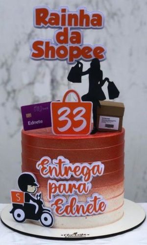 220 - Arquivo de Corte Topo de Bolo Rainha da Shopee
