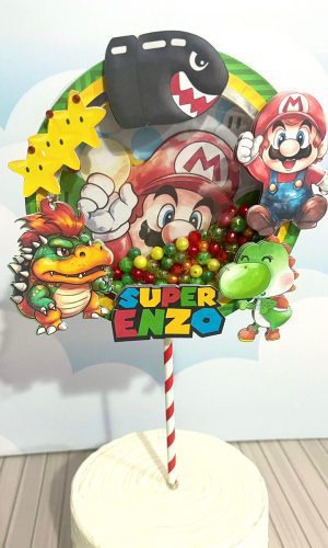 Arquivo de Corte Topo de Bolo Super Mario 002