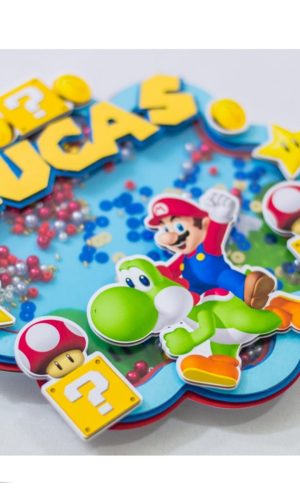 ARQUIVO DE CORTE TOPO DE BOLO SUPER MARIO BROS