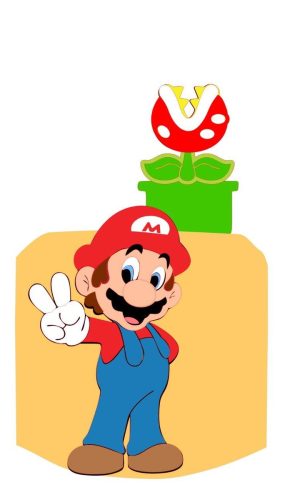 ARQUIVO DE CORTE TOPO DE BOLO SUPER MARIO