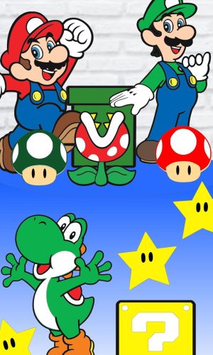 Arquivo de Corte Topo de Bolo Super Mario