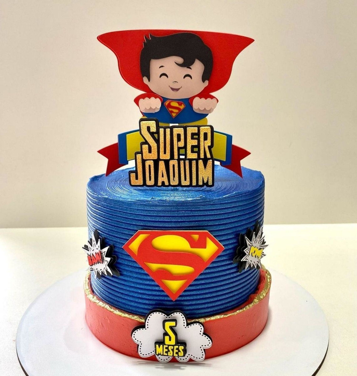 Arquivo De Corte Topo De Bolo Superman 2
