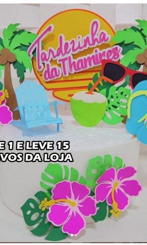 Arquivo de Corte Topo de Bolo Tardezinha