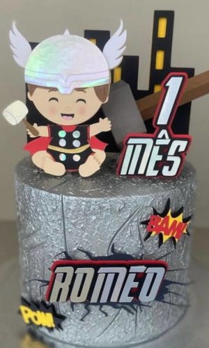 Arquivo de Corte Topo de Bolo Thor
