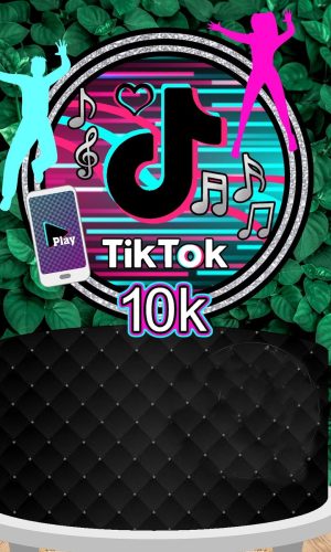 Arquivo de Corte Topo de Bolo Tiktok 03