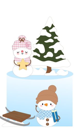 Arquivo de Corte Topo de Bolo - Topo de Bolo do Natal