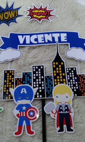 2 Arquivos - Studio - Topo de Bolo Vingadores 4