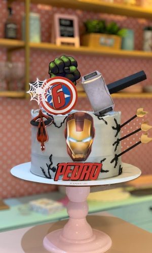Arquivo De Corte Topo De Bolo Vingadores