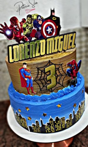 Arquivo De Corte Topo De Bolo Vingadores