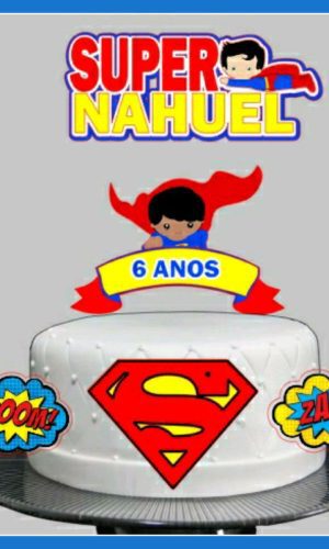 Arquivo de corte : topo de super Man