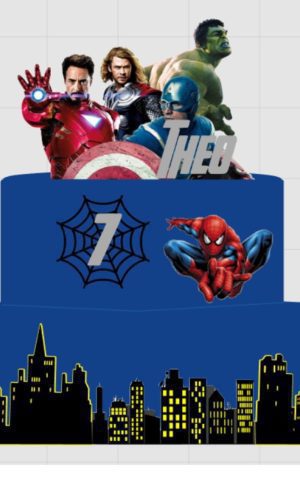 Arquivo de Corte Topo dos Vingadores Avengers