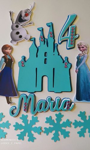 Arquivo de corte topo Frozen +4arquivos