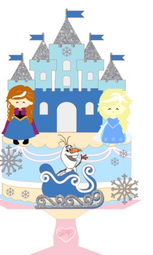Arquivo de corte topo Frozen