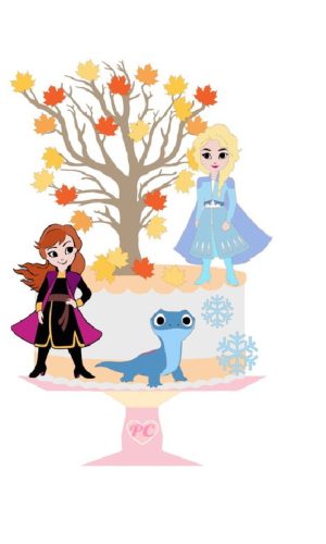 Arquivo de corte topo Frozen