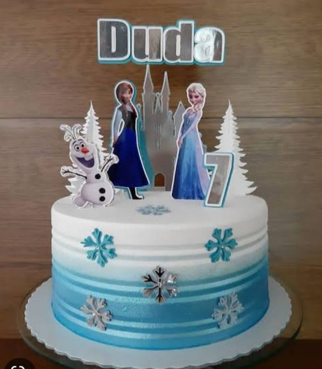 Arquivo de Corte Topo Frozen Arvore 3d