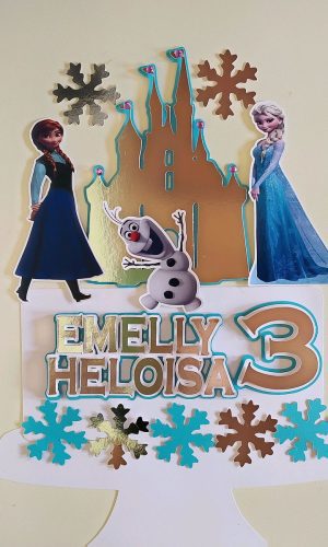 Arquivo de corte topo Frozen +brinde