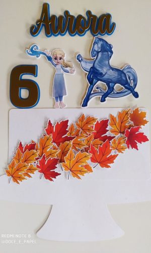 Arquivo De corte Topo Frozen Outono+ brinde