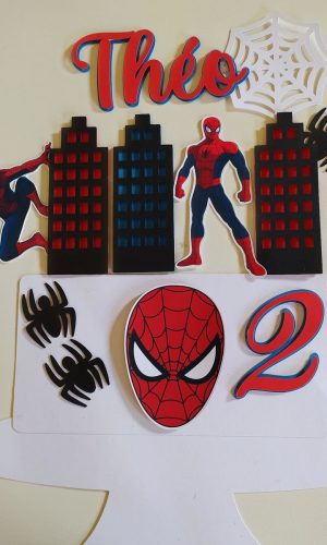 Arquivo De corte topo homem aranha mod Théo+brinde