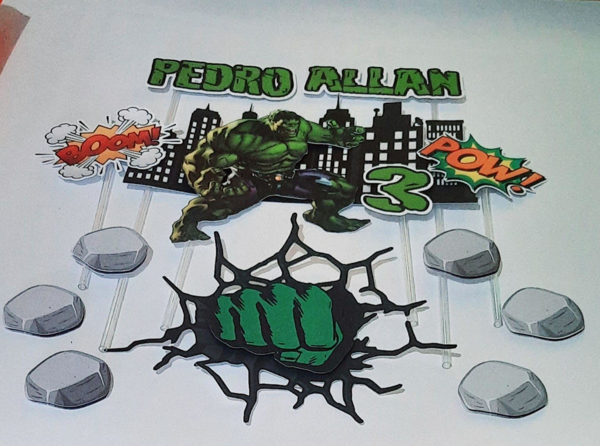 Arquivo de Corte Topo Hulk - Imagem 4