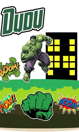 Arquivo de corte topo Hulk