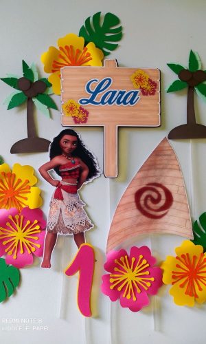 Arquivo de corte topo Moana +brinde