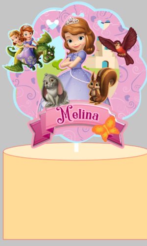 Arquivo de Corte Topo Princesa Sofia - Studio e PDF